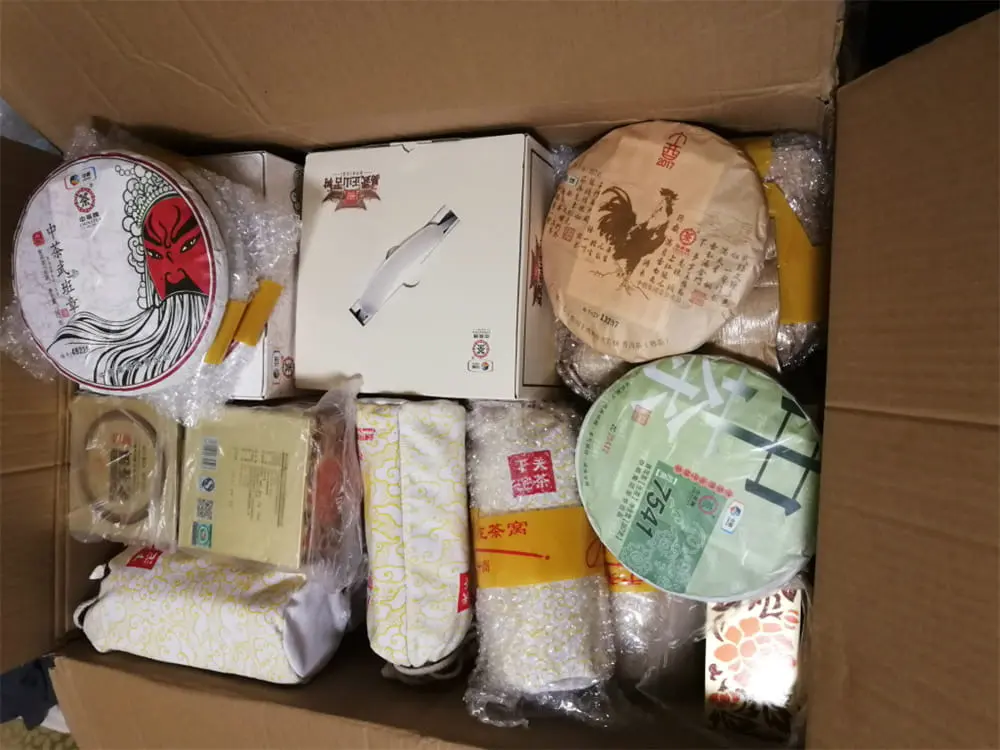 临汾回收中茶普洱茶2017年生茶熟茶图3